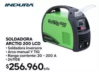 Indura - Soldadora Arctis 200 LCD