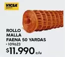 Safety - Rollo Malla Faena 50 Yardas