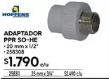 Hoffens - Adaptador Ppr So-he