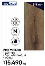 PISO VINILICO OAKTREE