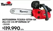 Toyama - Motosierra Tcs25x-12tsn-gil