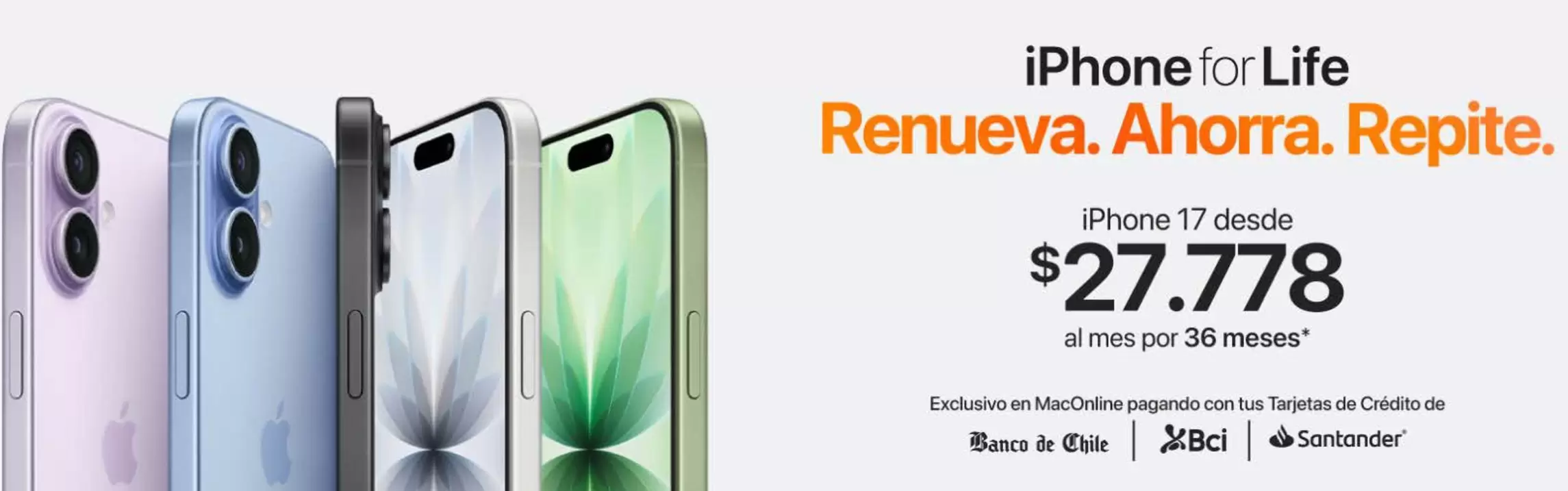 Iphone for Life Renueva. Ahorra.