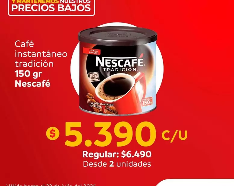 Nescafé - Cafe Instantaneo Tradición