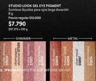 Malva - Studio Look Gel Eye Pigment