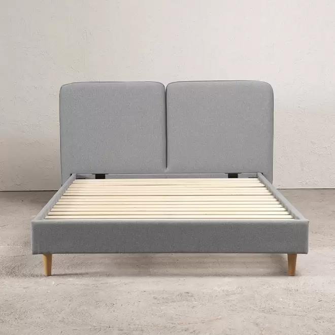 Cama Zen 2 Plazas Gris
