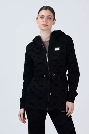 Chaqueta Confidence Print Negro Everlast