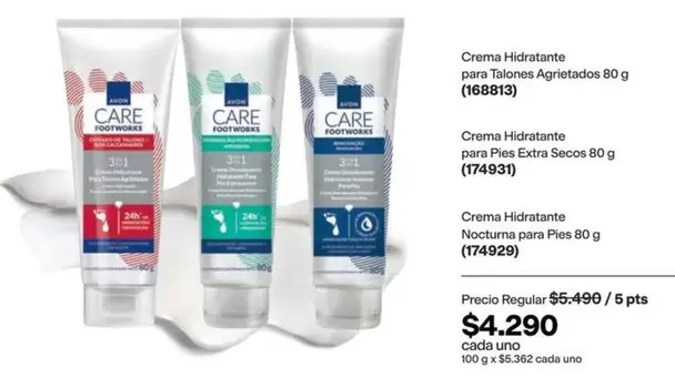 Care+ - Crema Hidratante Para Talones Agrioleados