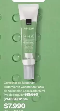 Anew - Corrector De Manchas Tratamiento Cosmético Facial De Alplicicion