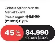 Marvel - Colonia Spider-man De