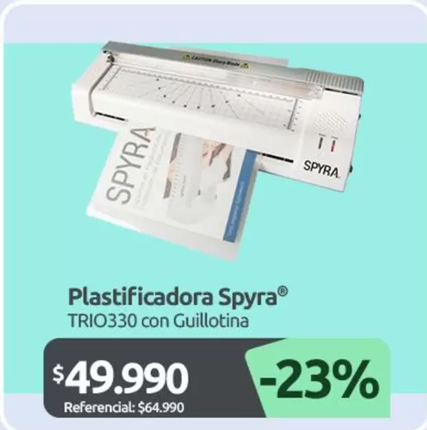 Plastificadora Spyra