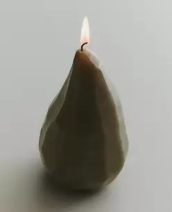 VELA DECORATIVA GOTA VERDE