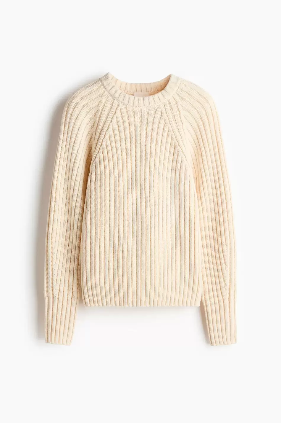 Sweater en punto acanalado