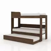 Camarote Triple CM8003 Color Nogal