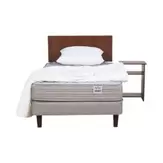 Cama Americana Mamut 1 1/2 Plazas + Set Ranco + Textil Mantahue