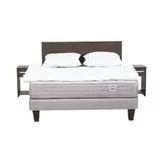 Cama Americana Base Dividida Mamut 2 Plazas + Set Ranco + Textil Mantahue