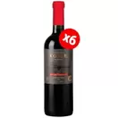 Caja de 6 botellas de Vino Koyle Imperial Tempranillo vino orgánico ($8.990 c/u)