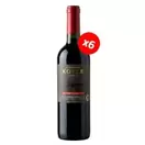 Caja de 6 botellas Koyle Imperial Vino Orgánico Carmenere Viñedo Los Lingues 750 cc ($8.990 c/u)
