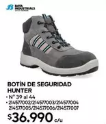 Botin De Seguridad Hunter