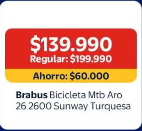 Brabus - Bicicleta Mtb Aro Turquesa