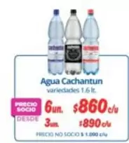 Cachantun - Agua