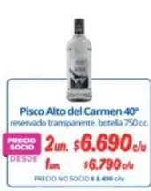 Carmen - Pisco Alto Del