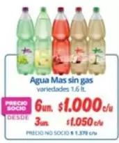 Más - Agua Mas Sin Gas
