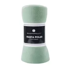 Manta Polar Térmico Chantilly 125x150 cm verde