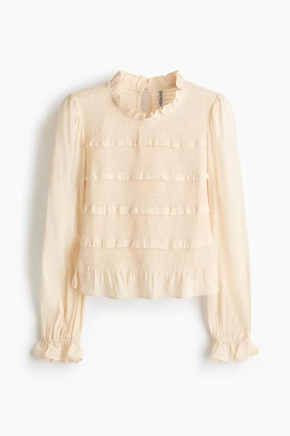 Top con cuerpo panal de abeja