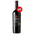 Caja de 6 unidades Tabali Gran Cuvée Carmenere-Cabernet Sauvignon ($7.990 c/u)