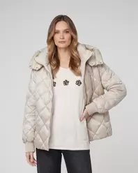 Parka Mujer Siena Crudo Lineatre
