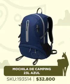 Mochila De Camping Azul