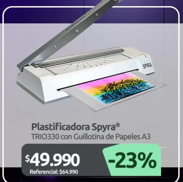 Plastificadora Spyra