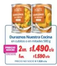 Duraznos Nuestra Cocina
