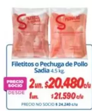 Sadia - Filetitos O Pechuga De Pollo