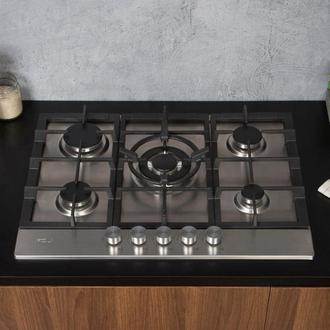 Encimera a Gas Design 5 Quemadores 70 cm