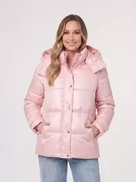 Parka Mujer Camilla Rosa Lineatre