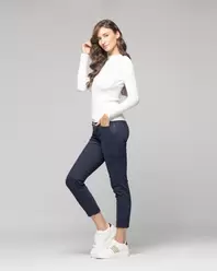 Pantalón Mujer Emily Azul Lineatre