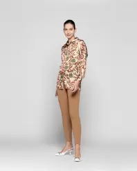 Blusa Mujer Lorena Beige Lineatre