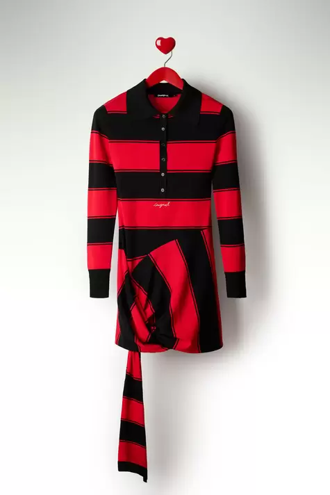 Vestido polo punto