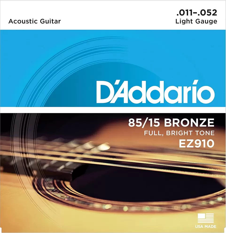 Cuerdas para guitarra acústica ligera