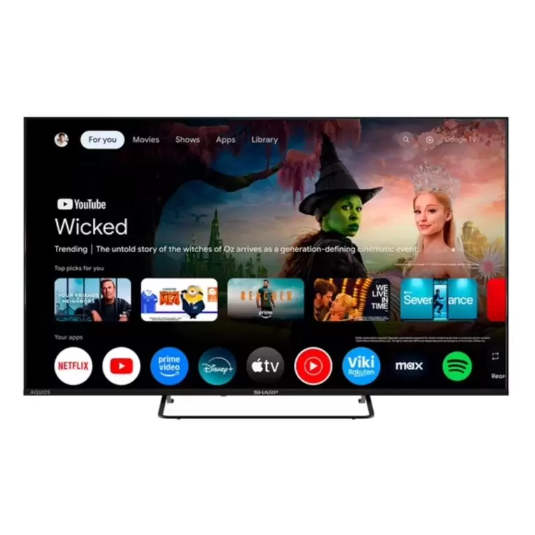 Smart TV Sharp 55" 4K Ultra HD 4T-C55HM6160L