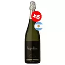 Caja de 6 Espumantes Las Perdices Extra Brut Argentino ($4.990 c/u)