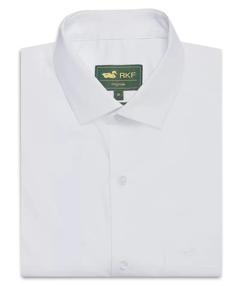 Camisa Algodón Hombre Easysolid Blanco