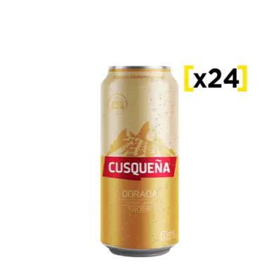 Cerveza Cusqueña lata 473 CC x24