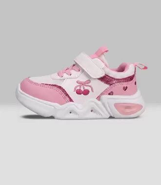 Zapatilla bebé con luces