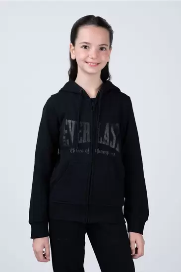 Chaqueta Hood Classic Niña Negro