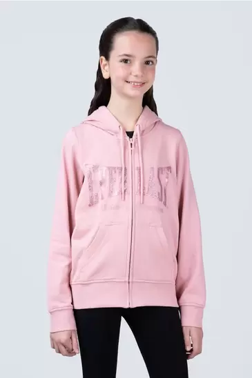 Chaqueta Hood Classic Niña Rosado