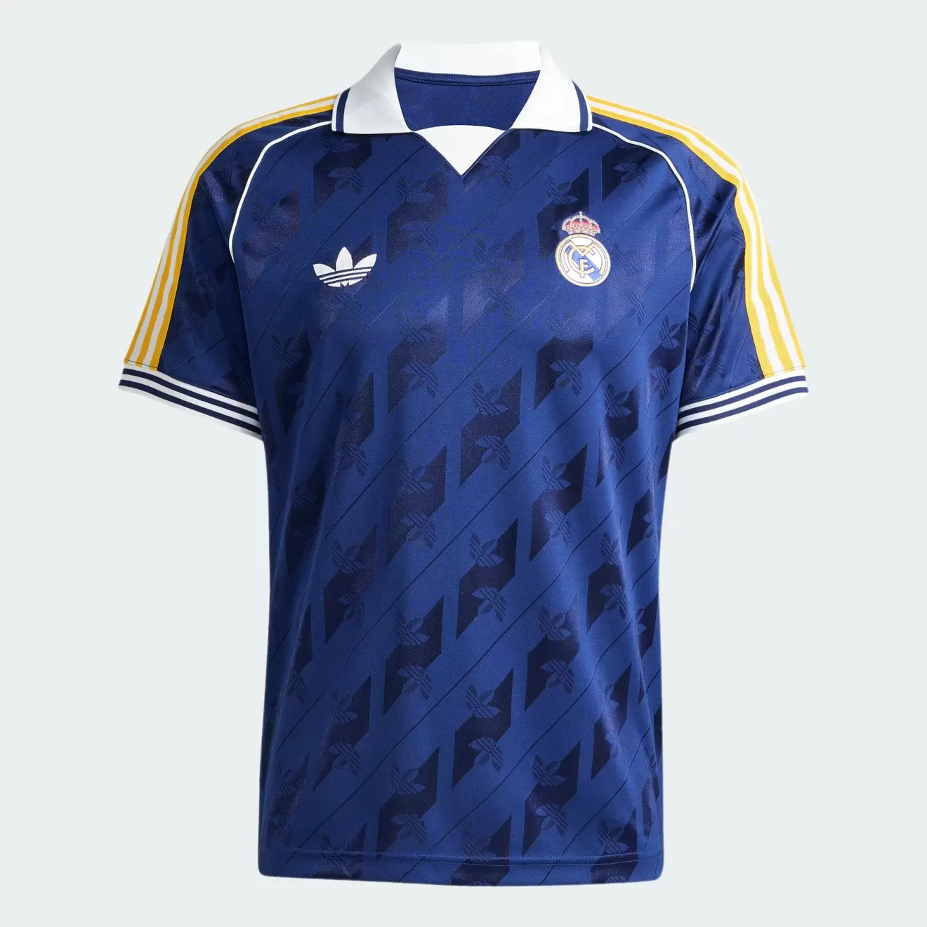 camiseta adidas real madrid og azul adulto