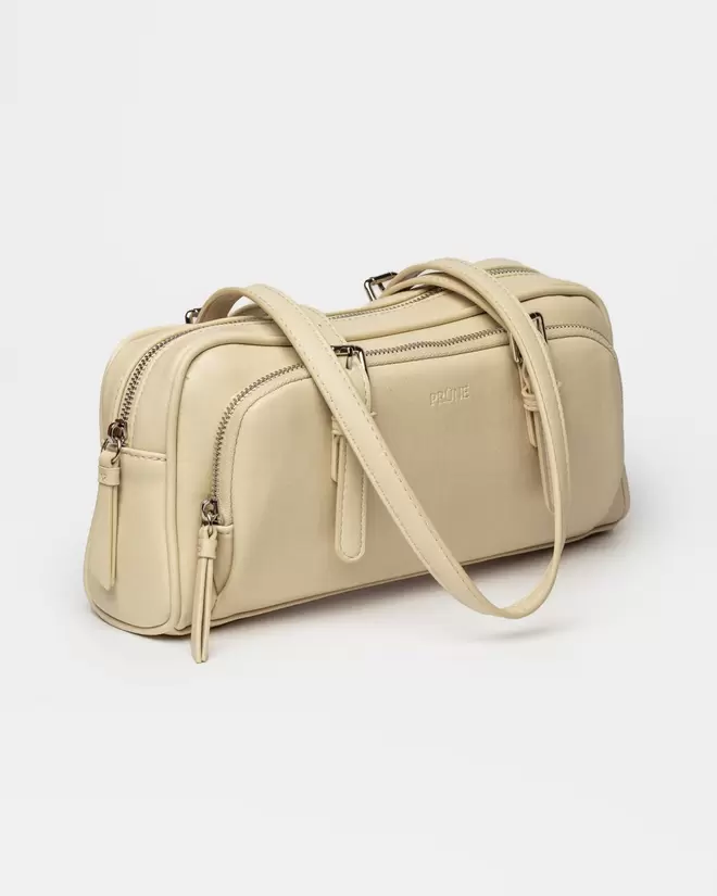 THE NEW /                                                                         Cartera al hombro Lagoon en efecto cuero liso