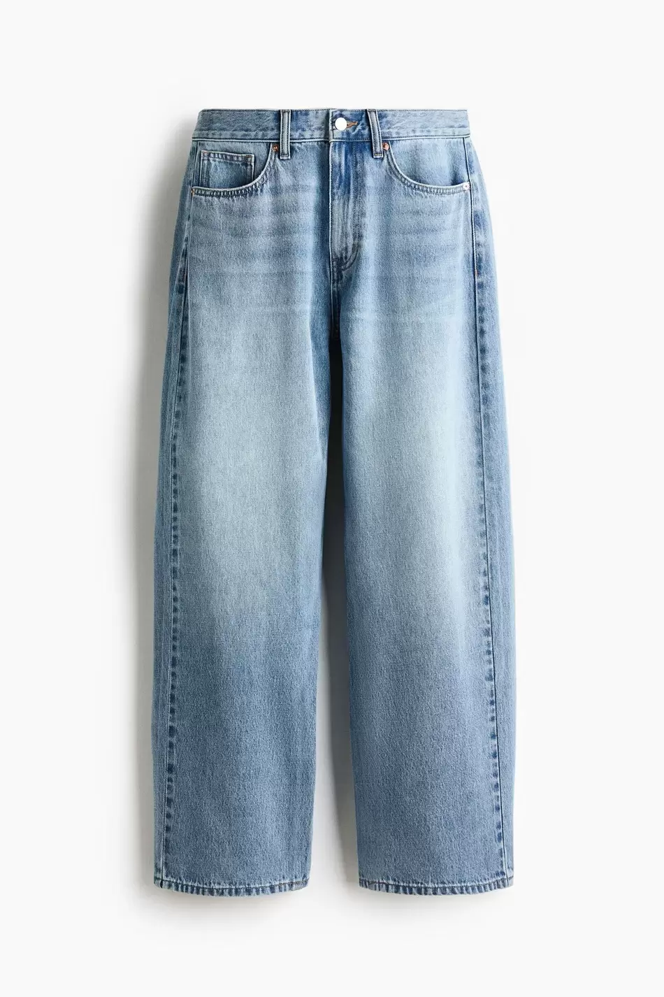 Barrel Regular Waist Jeans